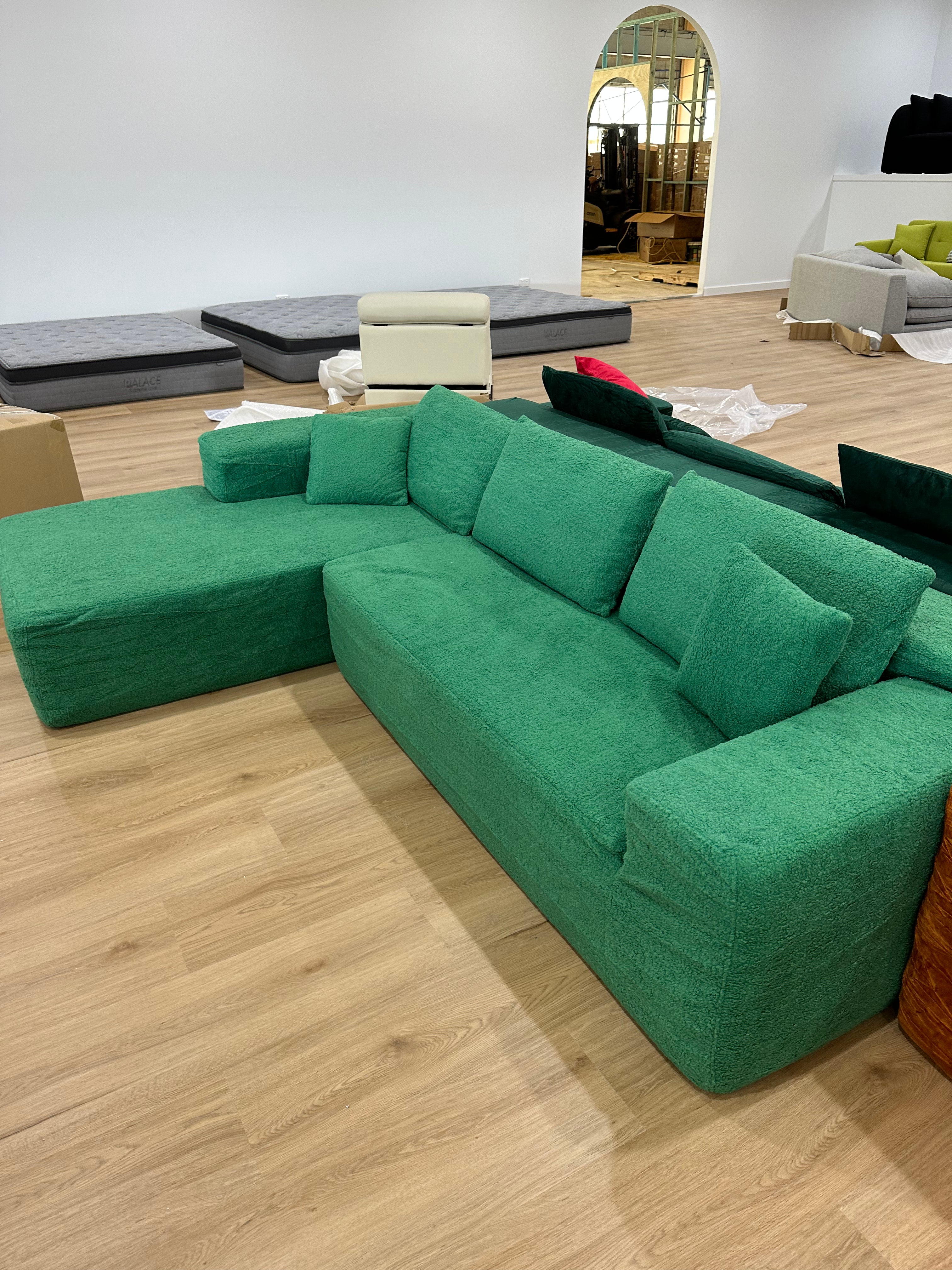 EAZY Three-Seater L-Shape Sofa-in-a-Box