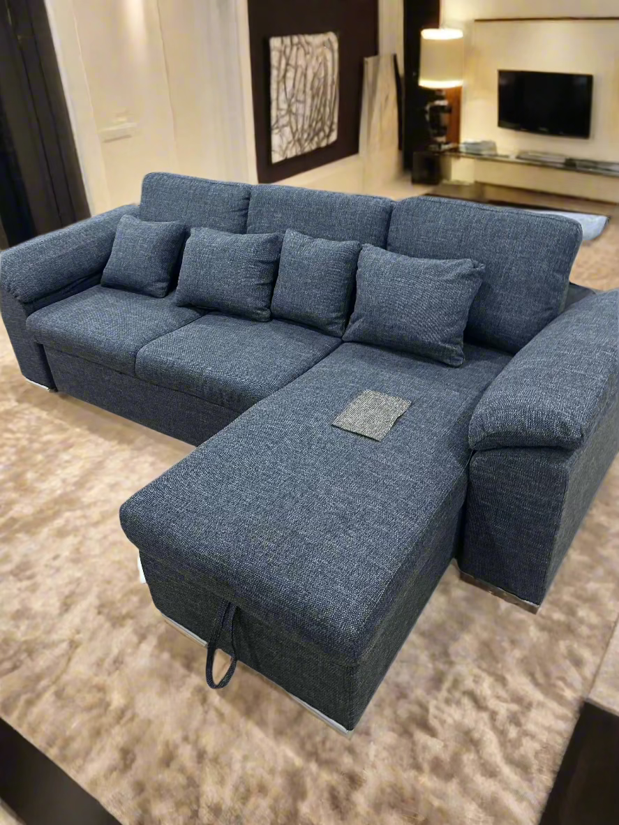 SERENE - Three - Seaters , Luxury Full-Out Sofa Bed with Storage