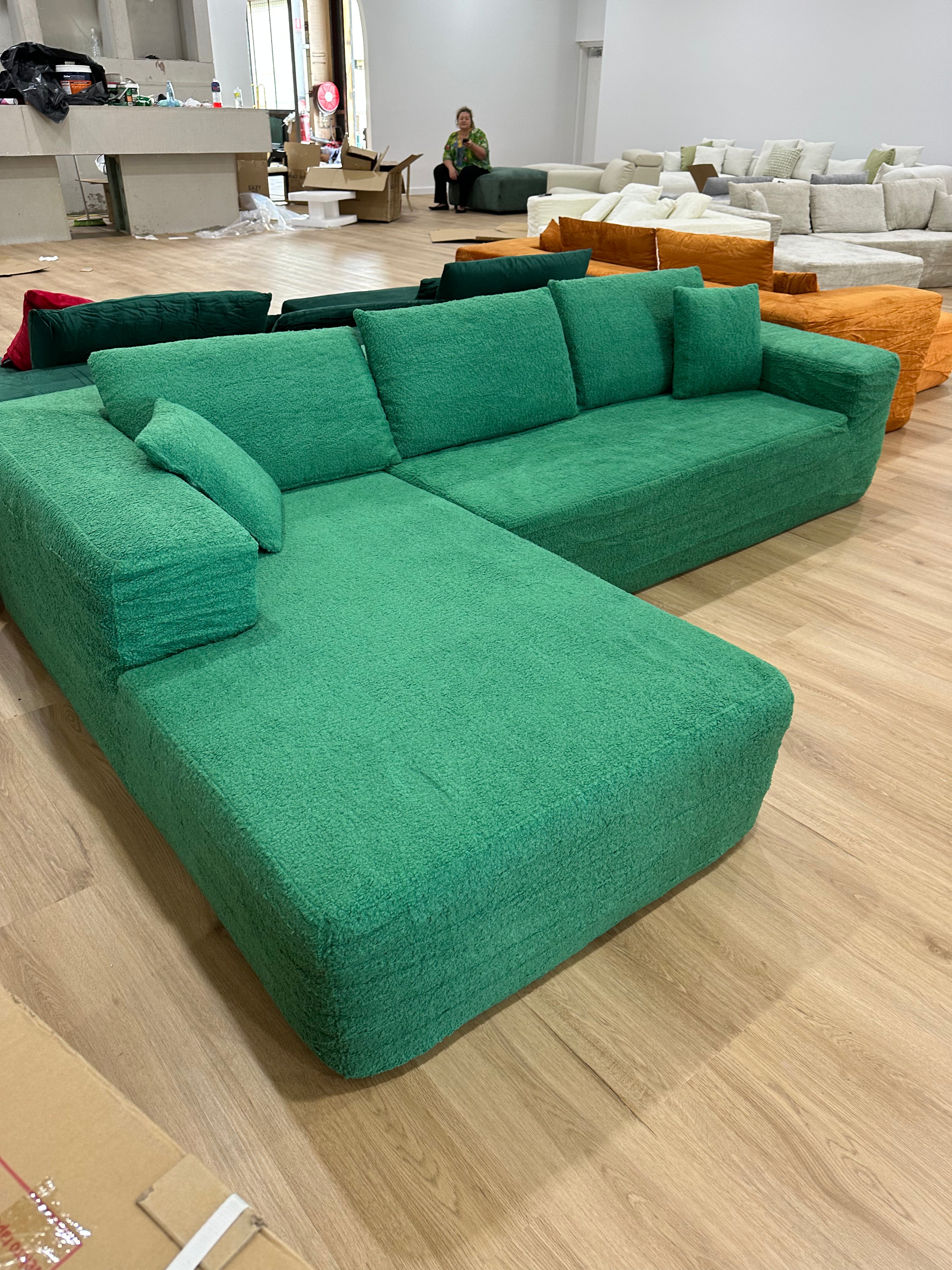 EAZY Three-Seater L-Shape Sofa-in-a-Box