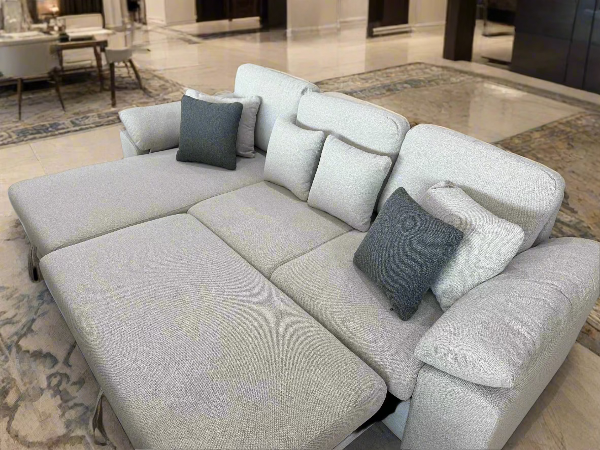 SERENE - Three - Seaters , Luxury Full-Out Sofa Bed with Storage