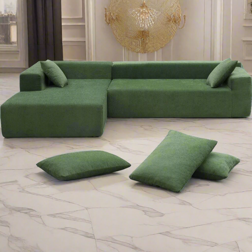 EAZY Three-Seater L-Shape Sofa-in-a-Box