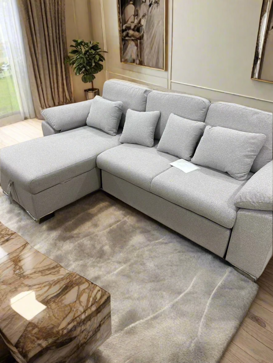 SERENE -  Three - Seaters , Luxury Full-Out Sofa Bed with Storage